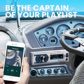 BOSS MCK632WB.64 Marine Audio Kit with Bluetooth & 4 Speakers